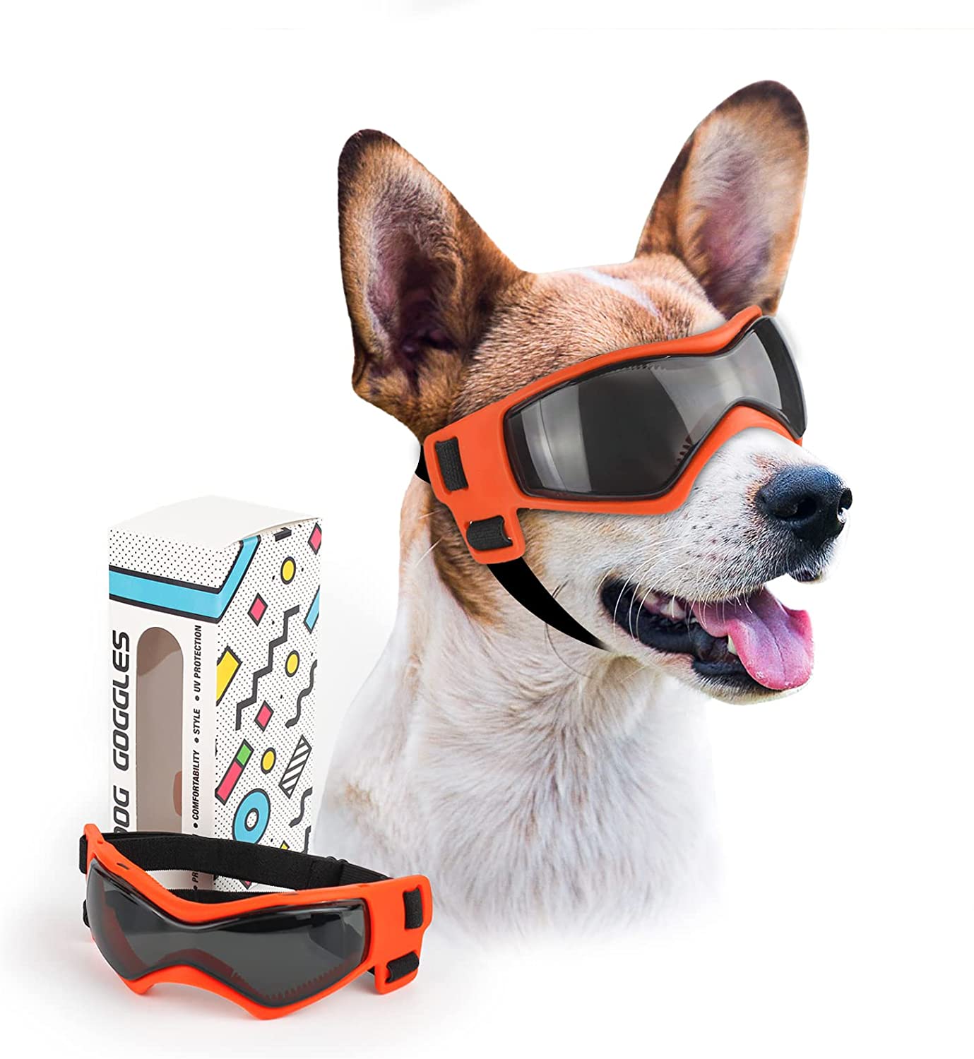 Doggo helmet & goggles set